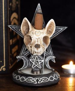 Stojánek na vonné kužely - Ouija Cat Backflow