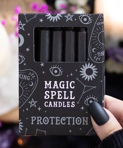 Svíčky černé Magic Spell - Protection