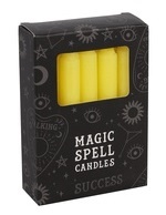 Svíčky žluté Magic Spell - Success