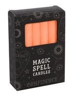 Svíčky oranžové Magic Spell - Confidence