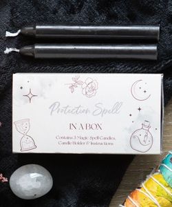 Svíčky černé - Protection Spell