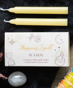 Svíčky žluté - Happiness Spell
