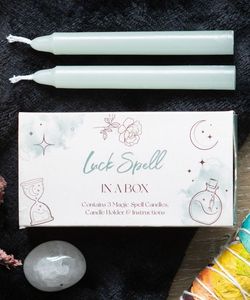 Svíčky zelené - Luck Spell