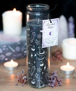 Svíčka vonná ve skle - Crystal Magic s ametystem