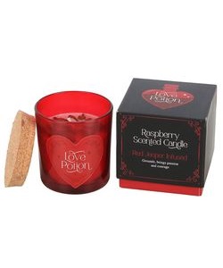 Svíčka vonná - Love Potion s červeným jaspisem