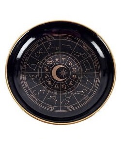 Tácek keramický - Astrology Wheel