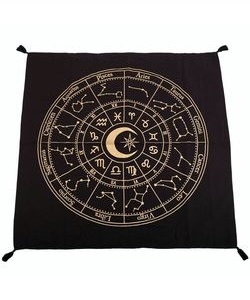 Oltářní ubrus - Astrology Wheel 