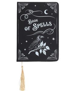Zápisník - Mystic Raven Book Of Spells