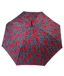 Rockabilly deštník s červenými mašlemi