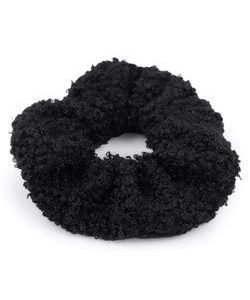 Gumička do vlasů scrunchie černá Teddy