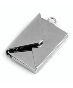 Přívěsek medailonek rozevírací - obálka