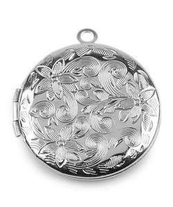 Přívěsek medailonek rozevírací kulatý zdobený