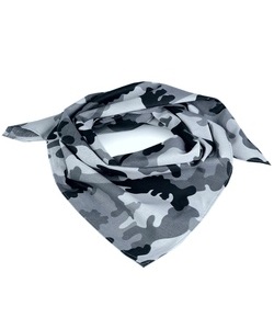 Šátek maskáčový šedý městský