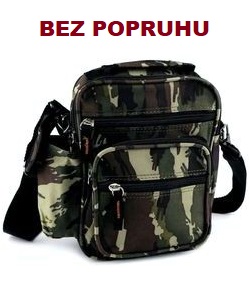 Taška maskáčová crossbody - BEZ POPRUHU