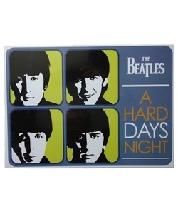 Cedule plechová - The Beatles / A Hard Days Night