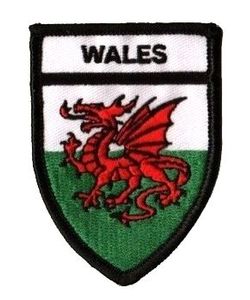Nášivka - Waleská vlajka