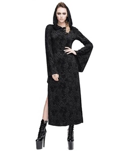 Gotické šaty dámské dlouhé Salem Rose