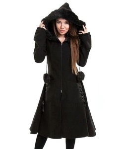 Gotický kabát dámský Elegy