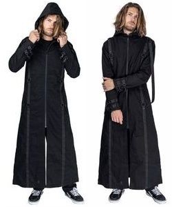 Gotický kabát pánský dlouhý Theron
