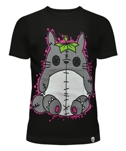 Gotické tričko dámské Voodoo Friend Totoro