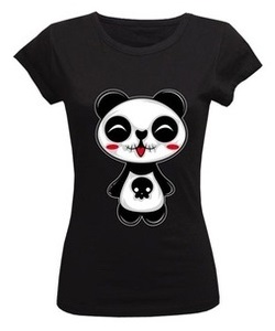 Tričko dámské Dark World - Panda