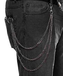 Řetěz na kalhoty třířadý klasický