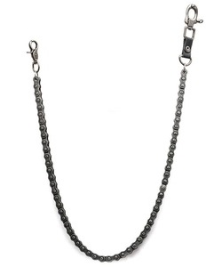Řetěz na kalhoty šedý - moto